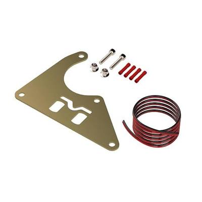 Vacuum Pump Relocation Kit By Metalcloak, Compatible with JK Wrangler (2012-2018), Signature Gold Zinc Finish, Easy Install, and Made in the USA