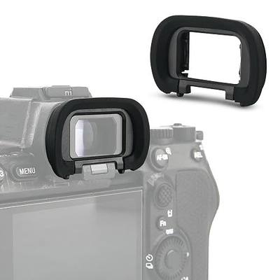 2 Pack Soft Silicon Camera Eyepiece Eyecup for Sony A7M5 A7 V A7 VI A9 III A7R V A7R6 A7R5 A7 IV A7M4 A7S III A1 A7V ILCE-1 A7SIII A7S3 Camera, Replace Sony FDA-EP19 Rubber Eyecup