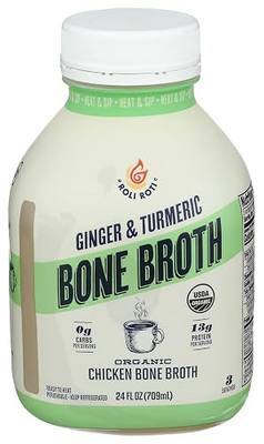 Roli Roti, Broth Chicken Bone Seasoned Sippable, 24 Ounce