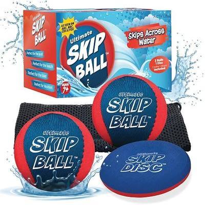 Activ Life The Ultimate Water Skip Balls, Water Bouncing Ball for Swimming Pool, Beach Toys for Friends, Family, Kids and Adults