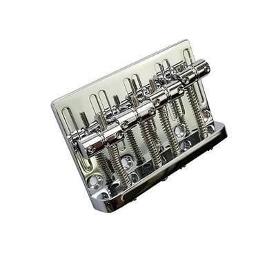 Bass Bridge for 4-String Fender Jazz or Precision Bass, Chrome