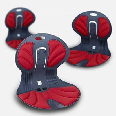 Ergonomic Posture Corrector Chair, Baleun Angel Chair, Back Pain Relief, Back Support, Wing Shape Cushion, Light, Easy to Move, Functional Prime Chair. Ergonomic Design. Red