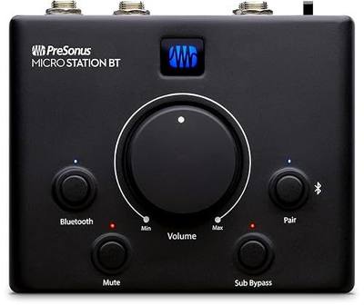 PreSonus MicroStation BT 2.1 Monitor Controller with Bluetooth Connectivity