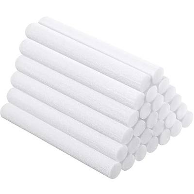 Patelai 60 Pieces 2.75 X 0.31 Inch Car Diffuser Sponges Refill Sticks Humidifier Filter Replacement Wick Absorbent Sponge Sticks for Mini Car Office Bedroom Humidifier Ultrasonic Aroma Diffuser