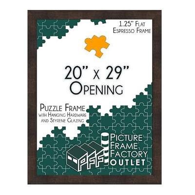 PFFO 20x29 Espresso Picture Frame for Photos, Prints, or Art, Wall Decor