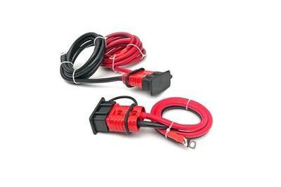 Rough Country Quick Disconnect Winch Power Cable – 7 ft, 2-Gauge Copper Wiring for UTV & Off-Road Winches