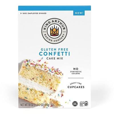 King Arthur Confetti Cake Mix, Gluten Free, 18oz