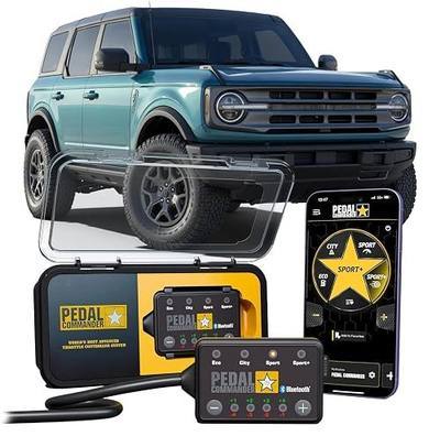 PEDAL COMMANDER Throttle Response Controller Compatible with Ford Bronco 2021-2026 U725, Plug-and-Play, 4 Driving Modes & App Control, Off-Road Performance Mods, Bronco Accessories