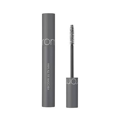 rom&nd HAN ALL FIX MASCARA V01 Volume Black | K-Beauty Holy Grail | Extreme Waterproof, Smudge-Proof & Curl-Fixing for Falsie-Like Lift & All-Day Wear | Long Lasting Lengthening Mascara | Ultra Hold & Smudge Proof | Natural Curl & Defined Lashes | Black Waterproof Mascara