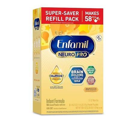 Enfamil NeuroPro Baby Formula, Brain Building Duo DHA & MFGM, Exclusive Immune Supporting HuMO6 Blend, Powder Infant Formula, Baby Milk, 36.4 Oz