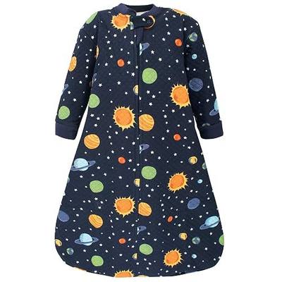 Hudson Baby Unisex Baby Premium Quilted Long Sleeve Sleeping Bag and Wearable Blanket