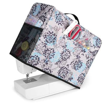 CURMIO Sewing Machine Cover Fit for Most Standard Sewing Machine, Dandelion | Universal Sewing Machine Cover, Foldable, Top Handle, Dustproof