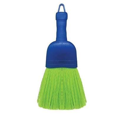 LOLA Whisk Broom, Hand Brush, Durable Bristles, Whisks Away Dirt & Debris, Compact, Hang Hole for Easy Storage, Indoor/Outdoor, 1 Pack