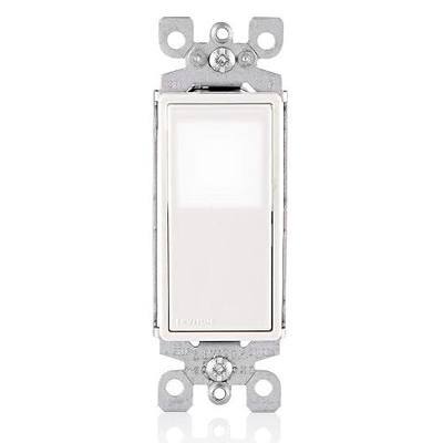 Leviton 15 Amp Decora LED Illuminated Light Wall Switch 3-Way, L5613-2W