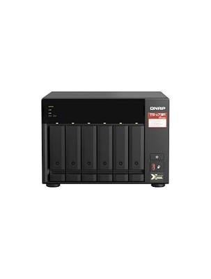 QNAP TS-673A-8G 6 Bay High-Performance NAS with 2 x 2.5GbE Ports and Two PCIe Gen3 Slots