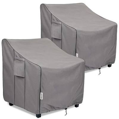 Patio Chair Covers Waterproof, Heavy Duty Outdoor Furniture Covers Fits up to 36W x 37D x 36H inches -2 Pack