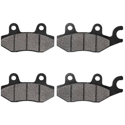 LOCOPOW Front Rear Brake Pads for Kawasaki Ninja 250R 300 400 EX250 EX300 EX400 2008-2023 W175 2018-2019 Z250SL 2014-2018 Z400 KLR650 Eliminator 125 W800