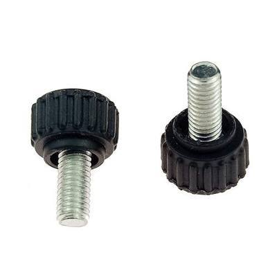 20-Piece M6 Thumbscrews Threaded Knurled Thumbscrew Grip Knobs Thumb Screw for Machinery Latche with Storage Case (M6 x10)¡