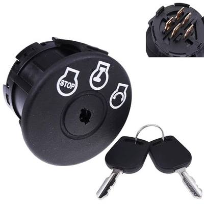 JEENDA Riding Lawn Mowers Ignition Switch Key Compatible with MTD Craftsman 725-04659 925-04659 Cub Cadet Zero Turn Ariens Gravely Bad Boy Dixie Chopper Troy-Bilt John Deere Tractor-5 Terminals