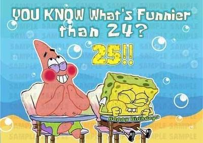 What's Funnier than 24 RC Edible Cake Image Topper Personalized Birthday Cake Banner 1/4 Sheet