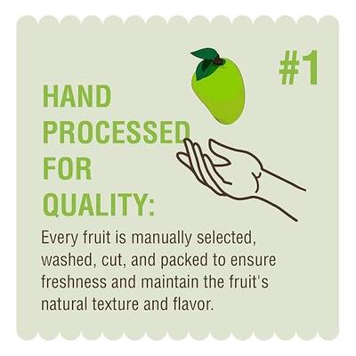 Tamarin Fruits All Natural Frozen Fruit Pulp perfect for Juicing, Cocktails, Smoothies, Desserts, and Baking, No Sugar Added, Gluten Free with No Preservatives, (Mango Biche (Green Mango), 4lbs)
