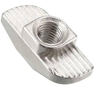50pcs 4040 Series M5 Thread T Nuts Hammer Head Fastener Nut Sliding T-Nut,Nickel Plated Carbon Steel Nut for 40 Series Aluminum Extrusion Profile T Slot 8mm (4040 Series M5)