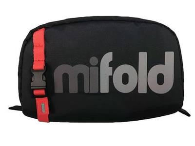 Mifold Designer Carry Bag for Use with All Folding Grab-and-Go Backless Booster Seats, Ideal for Storage and Travel, Bag Only, Seat Sold Separately, Black