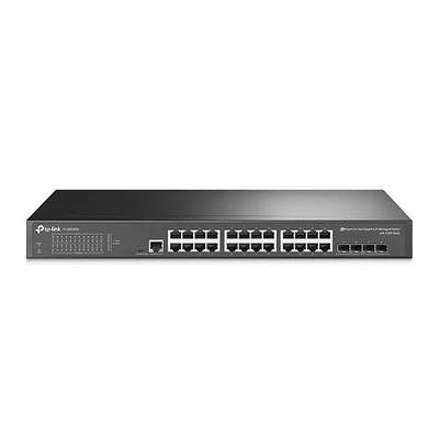 TP-Link Omada SG3428 | 24 Port Gigabit Switch, 4 SFP Slots | Omada SDN Integrated | L2+ Smart Managed | IPv6 | Static Routing | L2/L3/L4 QoS, IGMP & LAG | 3 Year Manufacturer Warranty