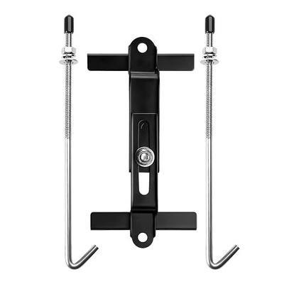 Adjustable Battery Hold Down,Universal Crossbar with 10''length,18-8 (304) Stainless Steel J bolt sets