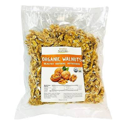 Organic Raw Walnuts – Unsalted 3 Pound (48 oz) Vacuum Sealed, Non GMO, No Salt, Low Carb, Keto Friendly & Vegan Snack