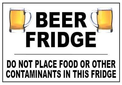 Beer Fridge Magnets (5 X 7 Inches)
