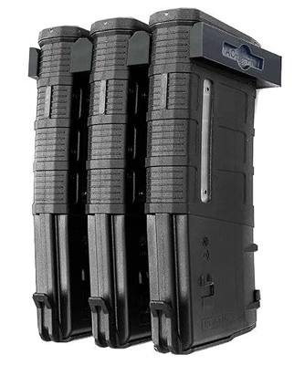 AR-15 PMAG Wall Mount | Magazine Display | Wall Storage Organization System | Unique Low Profile Design | Gun Safe Wall Garage | Gun Room Mounting Solution