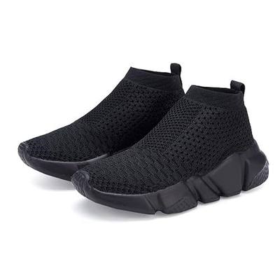 Hetios Girls Sneakers Running Shoes High-Heeled Socks Shoes Boys Athletic Sneakers Kids Sock Shoes (Toddler/Little Kid/Big Kid)