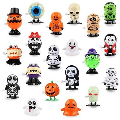KIMOBER 20Pcs Halloween Wind-Up Toys,Assorted Wind Up Clockwork Toys for Halloween Party Favor Supplies,Birthday Parties