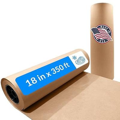 Reli. Brown Freezer Paper Roll | 18 Inch x 350 Feet - Bulk | Made in USA | Natural Freezer Paper Roll for Meat | Food Grade, Poly-Coated for Wrapping/Freezing Meat (Brown)