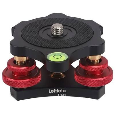 Tripod Leveler Stand with +/-5 Degree Precision Adjustment Bracket for Seestar s50/Panoramic Head Ball Head Video Head and Tripod