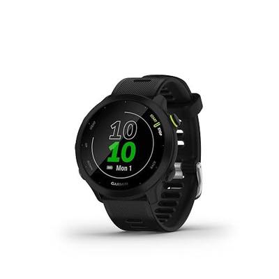 Garmin Forerunner 55, GPS Running Watch with Daily Suggested Workouts, Up to 2 Weeks of Battery Life, Black - 010-02562-00 | Daily Suggested Workouts, Wrist Hr, Up to 2 Weeks Battery, Up to 20 Hr GPS, 42mm Case