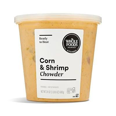 Whole Foods Market Kitchens Corn and Shrimp Chowder, 24 OZ