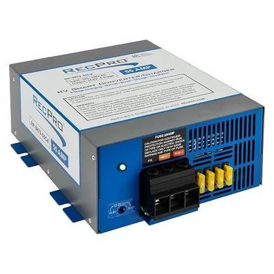 RecPro 55 Amp RV Power Converter & Battery Charger | 4-Stage Charging