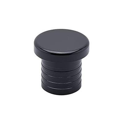 CNRAQR Alloy Aluminium 25mm Dump blow off valve Bov Blanking Plug Silicone Hose Blanking Plug Black