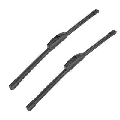 E-C 22" + 21" Windshield Wipers,All-Weather Front Wiper Blades for Original Equipment Replacement Blade,Durable Stable and Quiet,More Longer life(Pack of 2).