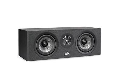 Polk Audio Reserve Series R300 Compact Center Channel Speakers for Home Theater, Dynamic Audio, 1" Pinnacle Ring Tweeter & Dual 5.25" Turbine Cone Woofers, Hi-Res Certified, Wall Mountable, Black