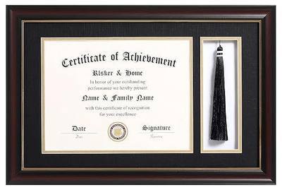 ELSKER&HOME 11x17 Diploma Frames with Tassel Holder for 8.5x11 Degree | Document Shadow Box for Wall Mounted