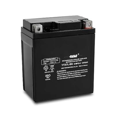 YTX7L-BS 12v 7Ah Battery for Honda 250 CMX250C Rebel 1996-2014