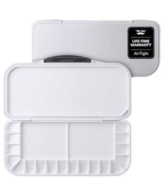 Mr. Pen- Airtight Watercolor Palette with Lid, 18 Wells & 2 Mixing Areas | Lightweight Sealing Paint Palette for Travel, Painting, Watercolor Mixing, Art Class and Studio Use