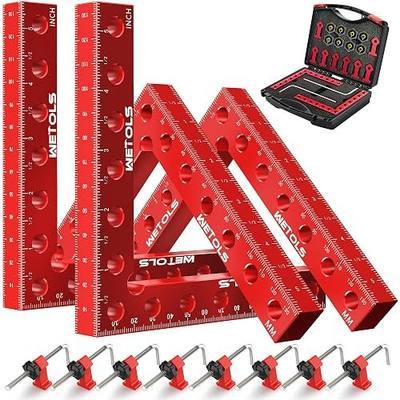 WETOLS 4Pcs 5.5" Corner Clamps for Woodworking, 4.7" Clamping Capacity