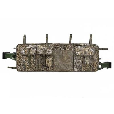 MYDAYS Double Gun Rack for UTV,Improve Style Gun Carrier Rifle Case Rear Storage Bag Roll Cage Cargo Organizer for 2 Guns