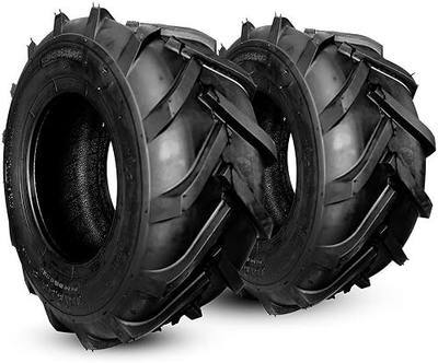 2 NEW HORSESHOE 23x10.50-12 8Ply Ditch Tiller Trencher AG Farm Garden Tractor Lawn Riding Super Duty Lug Tires Tubeless 23x10.5-12 ATV1 T148