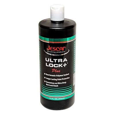 Jescar Ultra Lock + - 32oz | SiO2-Infused Advanced Polymer Sealant for Long-Lasting Paint Protection and High Gloss Finish – UV Protection, Easy Application, Safe for Cars, Boats, RVs, and Motorcycles
