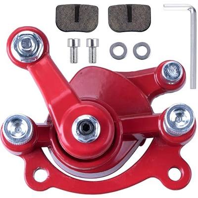 Rear Disc Brake Caliper with Brake Pads Compatible with Predator 212 Moto MM-B80 80CC 2.5HP MM-B105 Motovox MBX10 MBX11 MBX12 Mini Dirt Bike Classic 47cc 49cc Pocket Bike Stand Up Goped Scooter
